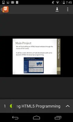 Learn Free HTML5 Tutorials android App screenshot 15